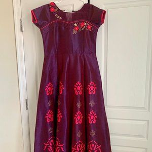 Indian long gown dress chudidhar